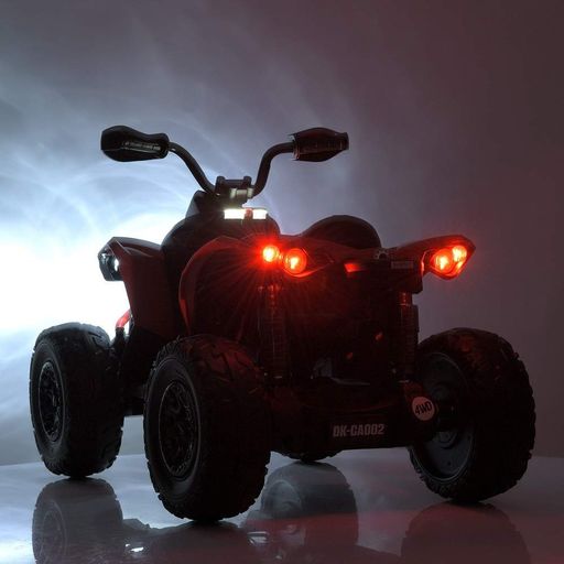 Детский квадроцикл Bambi M 5001EBLR-4 с пультом управления, звуком и светом Голубой (1936724)