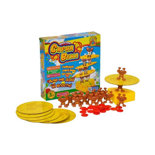 Настольная игра «Сырная башня», 4Fun Game Club, от 3 лет, 7265 (1939853)