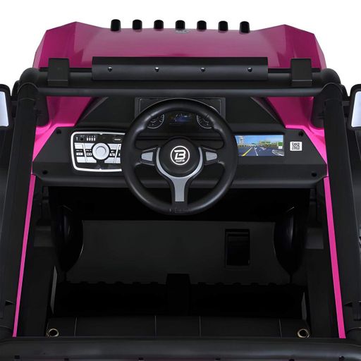 Детский электромобиль-джип Bambi Racer M 5824EBLR-8, одноместный, 24V, 4 мотора, с пультом, EVA-колеса, кожано (1940341)
