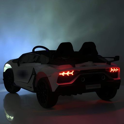 Детский электрокар Lamborghini M‑6026EBLR‑1, одноместный, с кожаным сиденьем, Bluetooth, подсветкой (1940353)