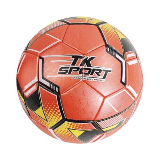 Футбольный мяч TK Sport, 350–370 г,  C 44448-1, красный (1941302)