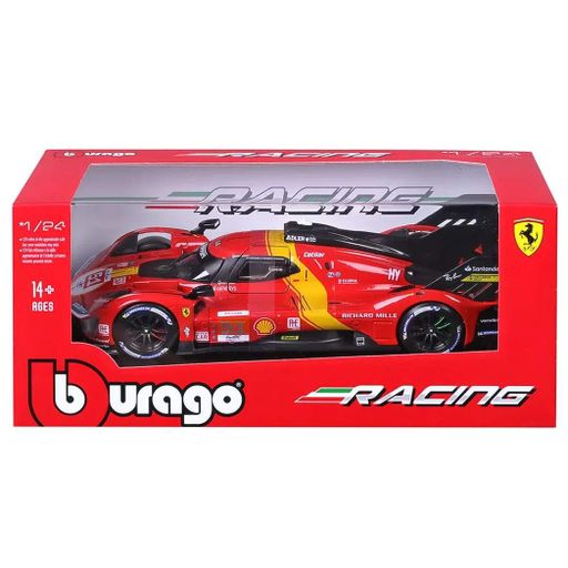Автомодель Bburago Ferrari 499P LMH 1:24 (18-26309) (1945423)
