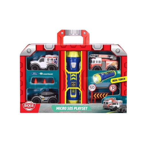 Игровой набор Dickie Toys Micro SOS Быстрое реагирование (3714024) (1948054)