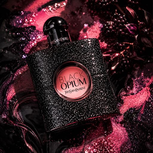 Парфюмированный набор женский Yves Saint Laurent Black Opium (парфюмированная вода, 90 мл + парфюмированная вода, 10 мл + лосьон, 50 мл)
