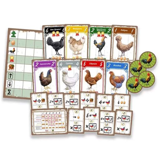 Настольная игра Lord of Boards Курочки (LOB2202UA) (1948853)