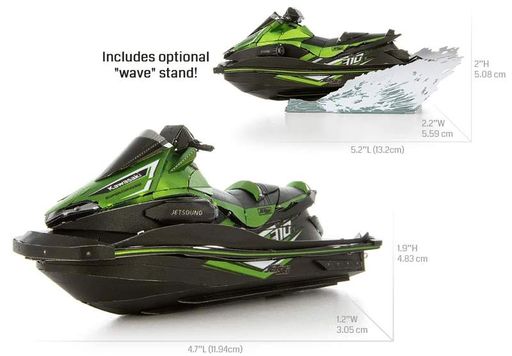 Металевий 3D конструктор "Гідроцикл Kawasaki Jet Ski Ultra 310lx", Metal Earth, Icx144 (1959341)
