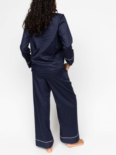 Пижама женская Cyberjammies Hotel 0602_NAY 18/2XL Темно-синяя (5051877556508) (1959532)