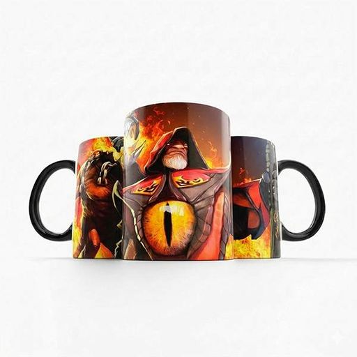 Кухоль Orca Гра Dota 2 Warlock 330 мл Чорний (0348) (1964109)
