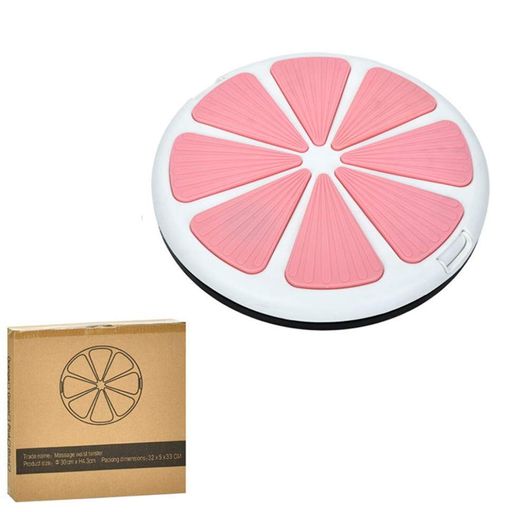 Балансировочный диск MS 4804-1(Pink) текстурная поверхность, 30х4 см (1972003)
