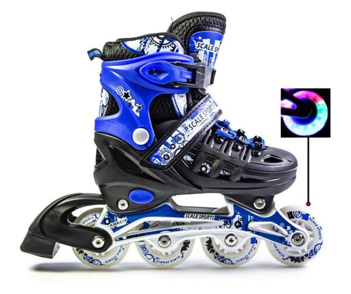 Раздвижные ролики Scale Sports LF905 Черно-синий 38-41 (1973191)
