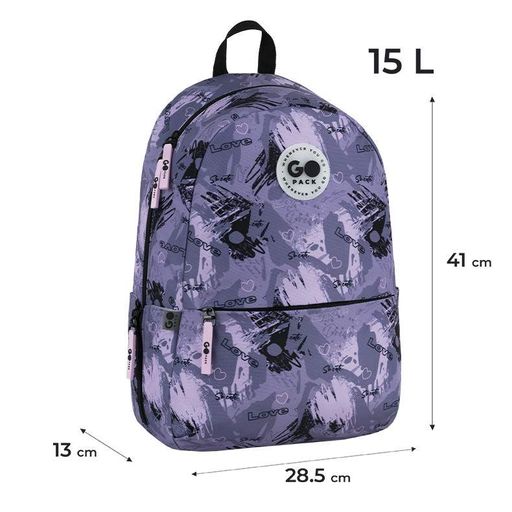 Рюкзак школьный GoPack Education Teens спинка 41 см (GO26-188M-2) (1980579)