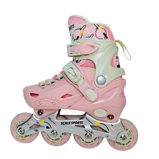 Комплект роликов Scale Sports LF 605 Pink 34-38 (1981128)