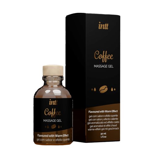 Массажный гель для интимных зон intt Coffee Massage Gel с ароматом кофе, 30 мл