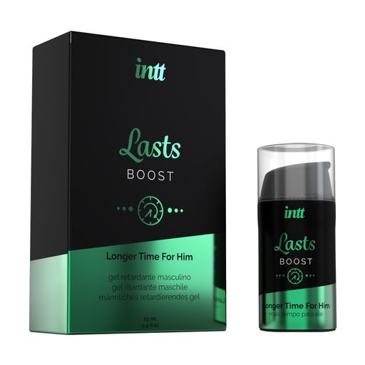 Інтимний гель пролонгатор для чоловіків intt Lasts з екстрактом гвоздики та м'яти, 15 мл