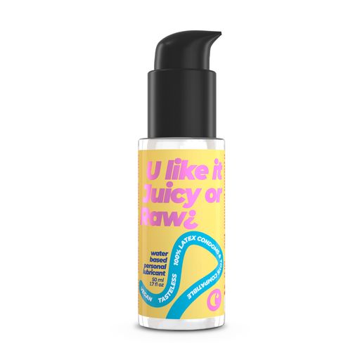 Лубрикант crushious U like It Juicy or Raw? Water Based Personal Lubricant на водній основі, 50 мл