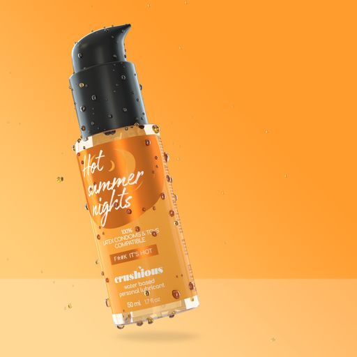 Лубрикант crushious Hot Summer Nights Water Based Personal Lubricant на водной основе, с согревающим эффектом, 50 мл