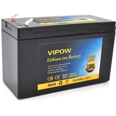 Батарея до ДБЖ Vipow 12V - 10Ah Li-ion (VP-12100LI) (1992004)