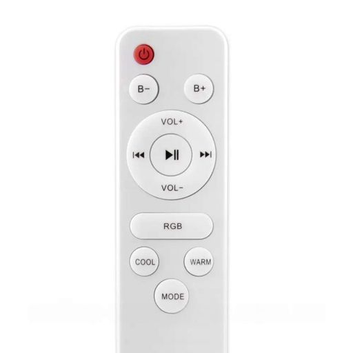 Потолочный светильник 26см, с Bluetooth + пульт, RGB / Светильник на потолок / Умная люстра с колонкой (1992802)