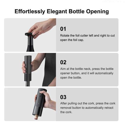 Штопор MiJia Electric Red Wine Bottle Opener (KGJ001T) [165190] (1993287)