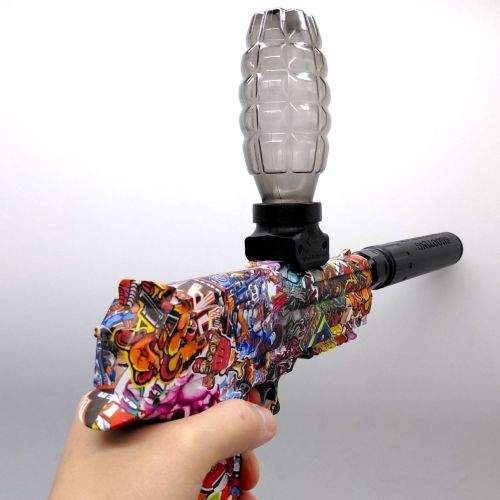 Mic Пистолет (акум.,стреляет гелевыми шарами,в короб.23*5,4*18,2 см) (296716) (1993552)