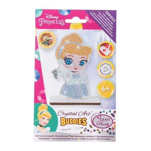 Золушка Набор для творчества со стразами  Crystal Art CAFGR-DNY004 на подставке (1993848)