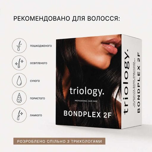Система интенсивной реконструкции волоса triology. Bondplex 2F Холодное восстановление, 2 продукта