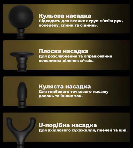 Массажный пистолет Darius DRS-8000TR с длинной рукояткой – 10 мм амплитуда, 5 скоростей (2000975)