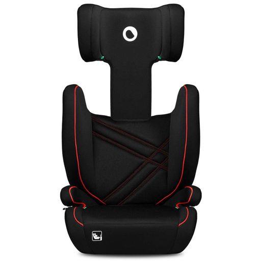 Дитяче автокрісло Lionelo  HUGO I-SIZE SPOTY BLACK RED (2005440)