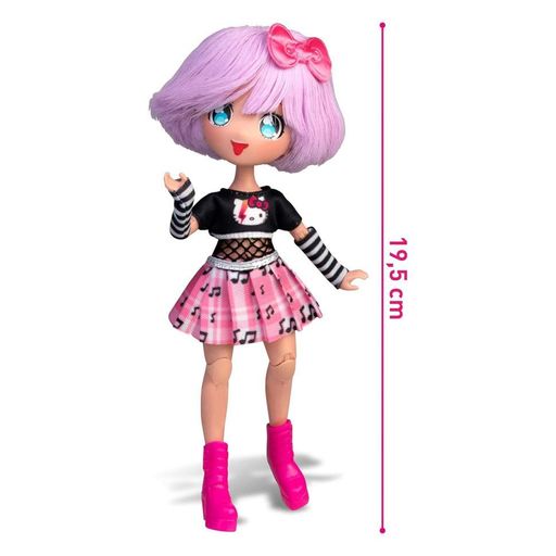 Дитяча лялька "Тедді Рок" 4SF Manga Dolls HKTF0100 серії "Hello Kitty" (2005533)