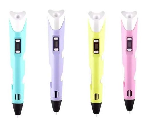 3D Pen-6 Великий набір для творчості 3Д ручка з LCD дисплеєм, графічний планшет, 100 м пластику та трафарети в комплекті (2005705)