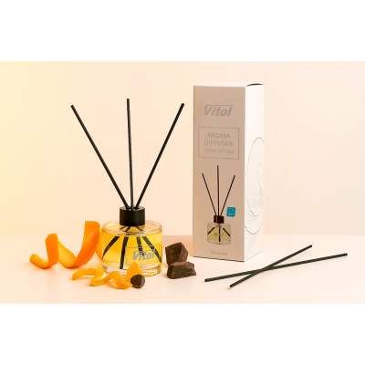 Ароматизатор для автомобіля VITOL Home Sticks Orangettes au Chocolat 130 мл (VHS05) (2006076)