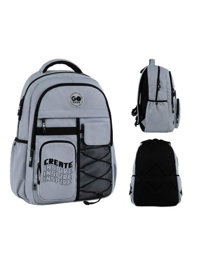 Рюкзак GoPack Education Teens 184 серый (GO26-184L-2) (2006078)