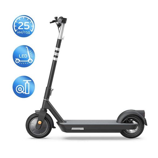 Електросамокат Okai Es30-neon Pro Black 10", 350(700)W, 14.7Ah, 80km, 25km\h, 25%, Nfc, App, 21kg (2006735)