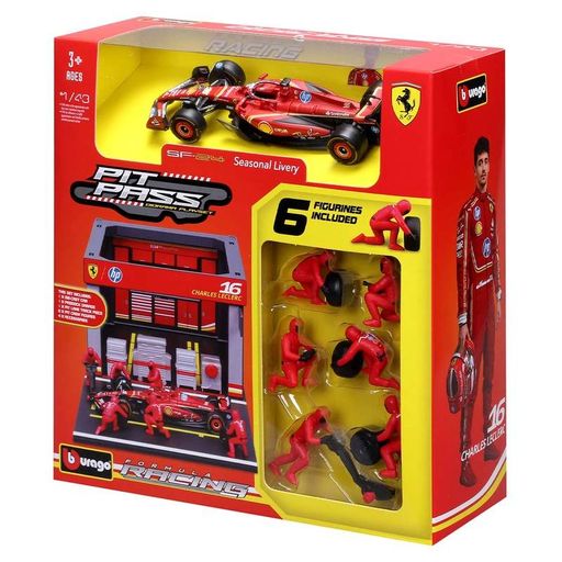 Ігровий набір - Pit Pass Ferrari Sf-24 (1:43) (2006902)