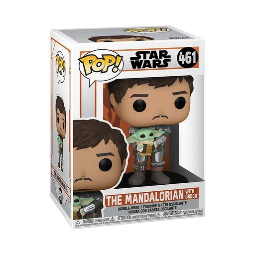 Ігрова фігурка Funko Pop! серії "Star Wars: Mandalorian" - Мандалорець З Ґроґу (2006909)