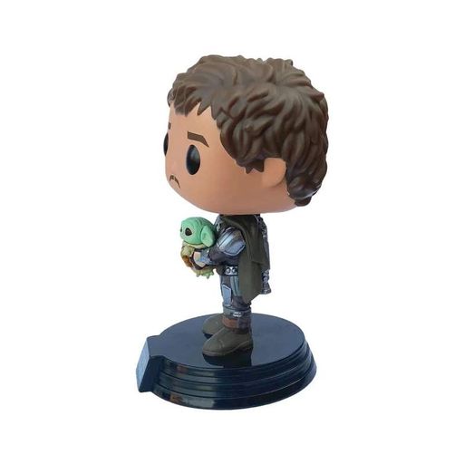 Ігрова фігурка Funko Pop! серії "Star Wars: Mandalorian" - Мандалорець З Ґроґу (2006909)