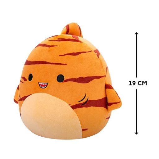 М'яка іграшка Squishmallows – Тигрова Акула Джаггер (19 cm) (2006958)