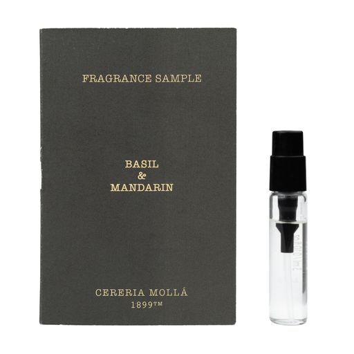 Ароматический спрей для тела и текстиля Cereria Molla Basil & Mandarin унисекс, 3 мл