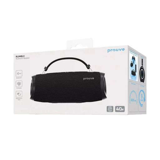 Портативная акустика Proove Rumble 40W черная (68074)