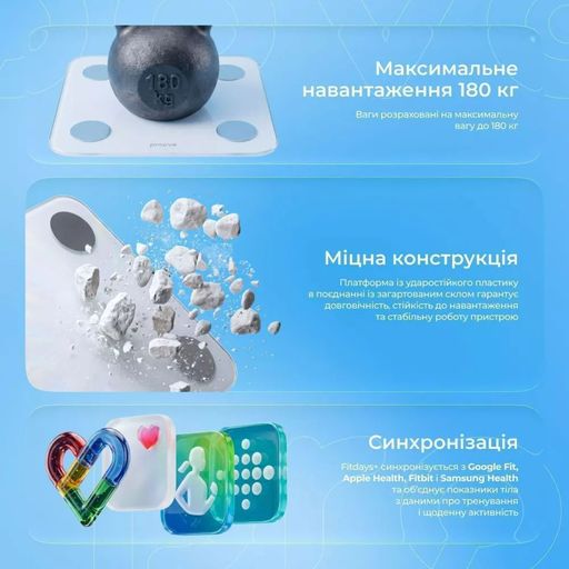 Смарт-ваги Proove Balance II білі (67920)