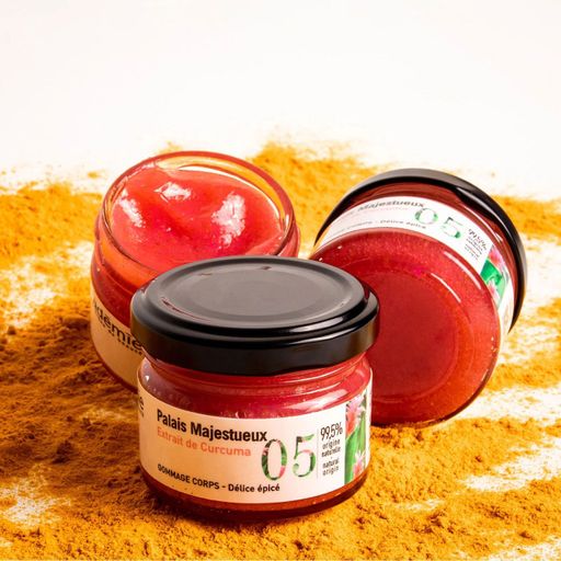 Скраб для тіла Academie Body Scrub Spicy Delight з куркумою, 60 мл