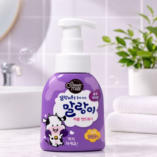Мыло для рук Shower Mate Bubble Hand Wash Blueberry, 300 мл