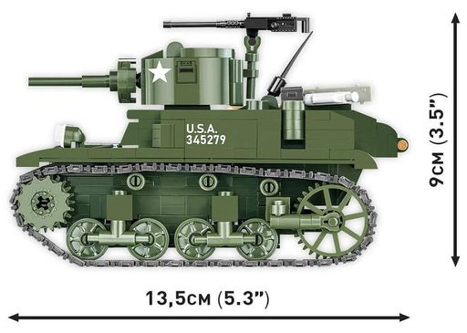 Конструктор детский танк M3 Stuart COBI 3129 (2008502)