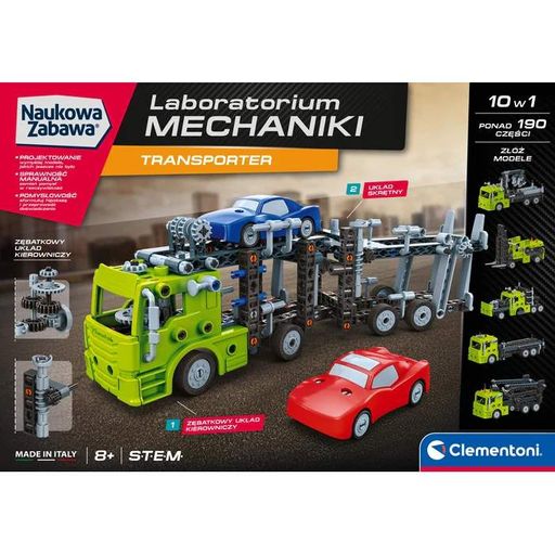 Конструктор Clementoni Mechanics Laboratory: Транспортер — 50249 (2008633)