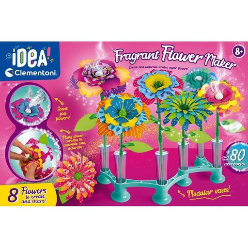 Набор для творчества Clementoni Idea: Цветочная лаборатория — 18216 (2008675)