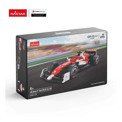 Конструктор RASTAR Alfa Romeo F1 C42 1:24 елементів 340 шт. червоний 92300 (2008723)