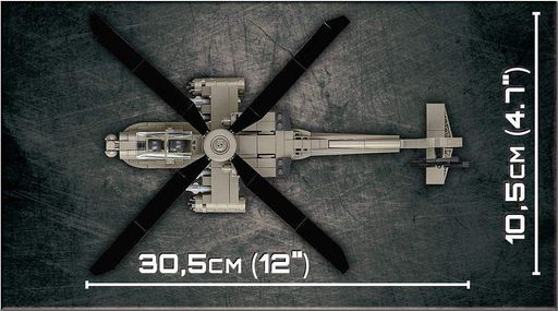 Конструктор детский вертолет AH-64 Apache COBI 5808 (2008728)