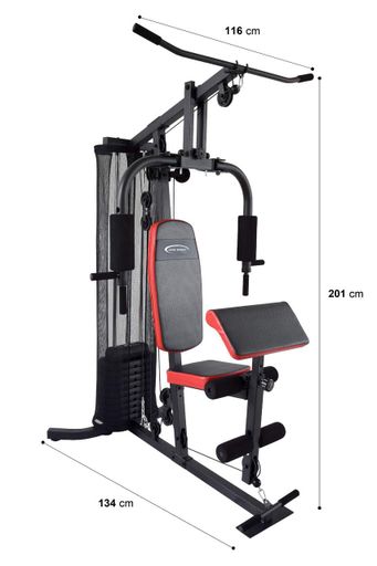Силовая станция King Sport KS-4302 многофункциональный тренажер со стеком 65 кг. (2008802)