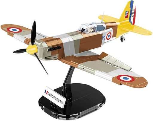 Конструктор детский самолет 1:32 Dewoitine D.520 COBI 5734 (2008849)