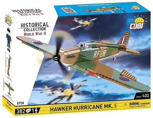 Конструктор детский самолет Hawker Hurricane Mk.I COBI 5728 (2008891)